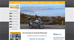 Desktop Screenshot of motoadventure.com.au
